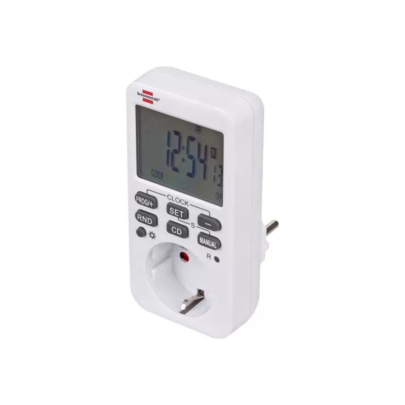 brennenstuhl Comfort-Line - interruptor de red automático - corriente alterna 230 V - 3600 vatios - conexiones de salida: 1 - blanco (1506320)