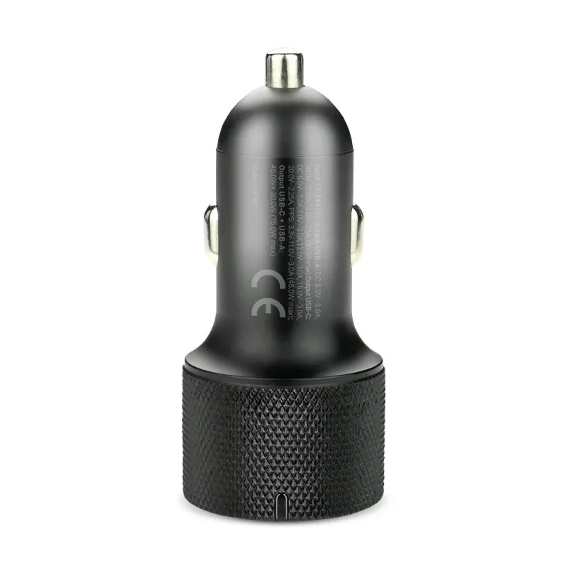 Cargador de coche everActive CC-50Q QC3.0 75W con soporte Quick Charge 3.0 y puertos USB