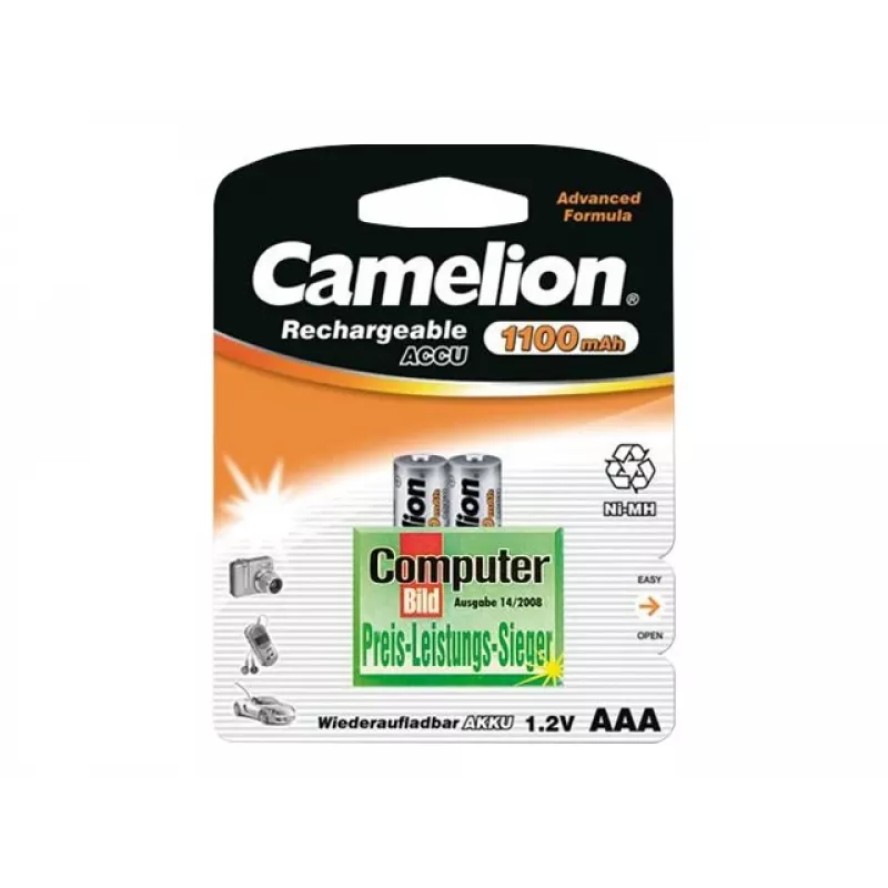Batería recargable Camelion NH-AAA1100BP2