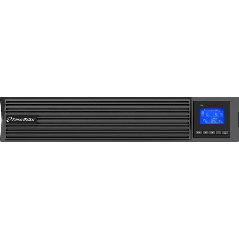 PowerWalker VFI 1500 ICR IoT Doble conversión (Online) 1,5 kVA 1500 W 8 salidas AC