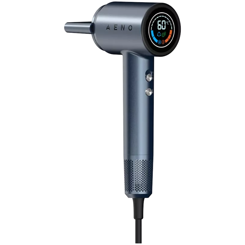 Secador de pelo de alta velocidad, 220V-240V~50-60Hz, 1500W, tecnología de iones, LCD, 6+ modos de circulación, 110.000 rpm, menos de 75 dB