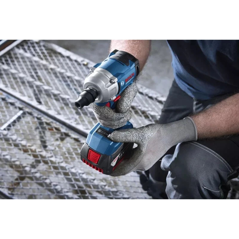 Atornillador de impacto a batería GDS 18V-350 Professional solo, 18Voltios (azul, sin batería ni cargador)