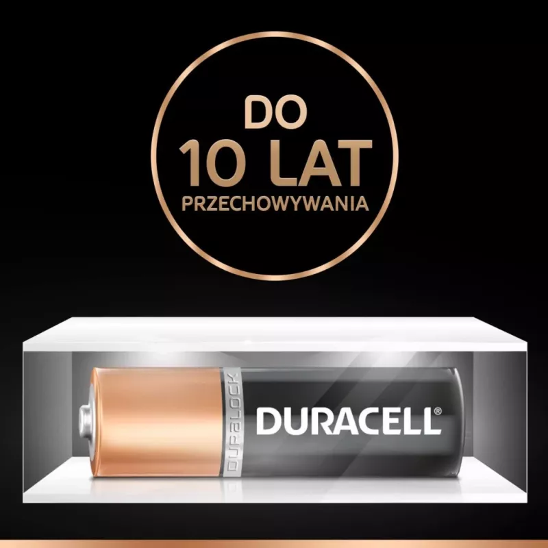 Pilas alcalinas Duracell Basic AAA/LR03, 4 uds.