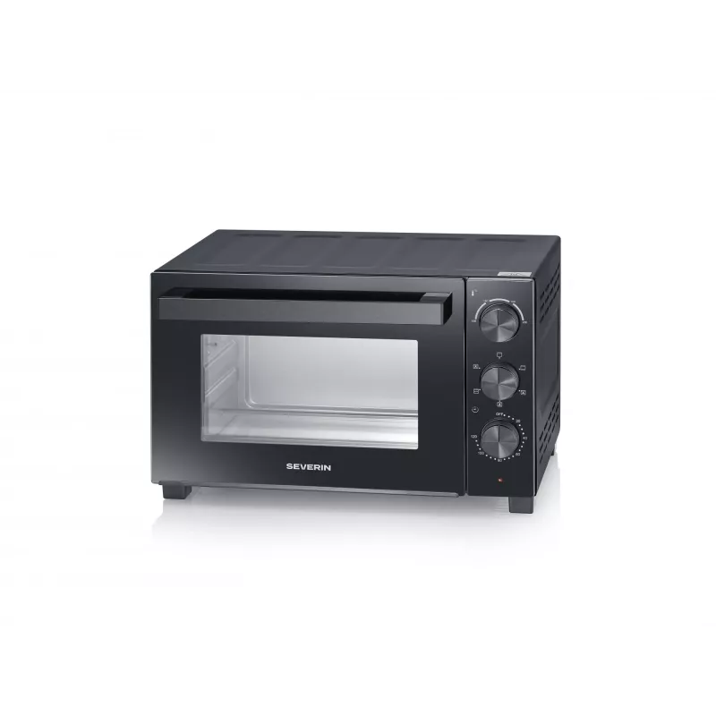 Mini horno SEVERIN TO 2075 — 30 l de capacidad, 1600 W, independiente, negro, función grill