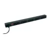 APC RACK PDU BASIC ZERO U 10A 230V regleta de enchufes (PDU) 15 salidas AC 0U negro