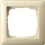 GIRA marco 1 elemento 021101 Standard 55 blanco crema 021101