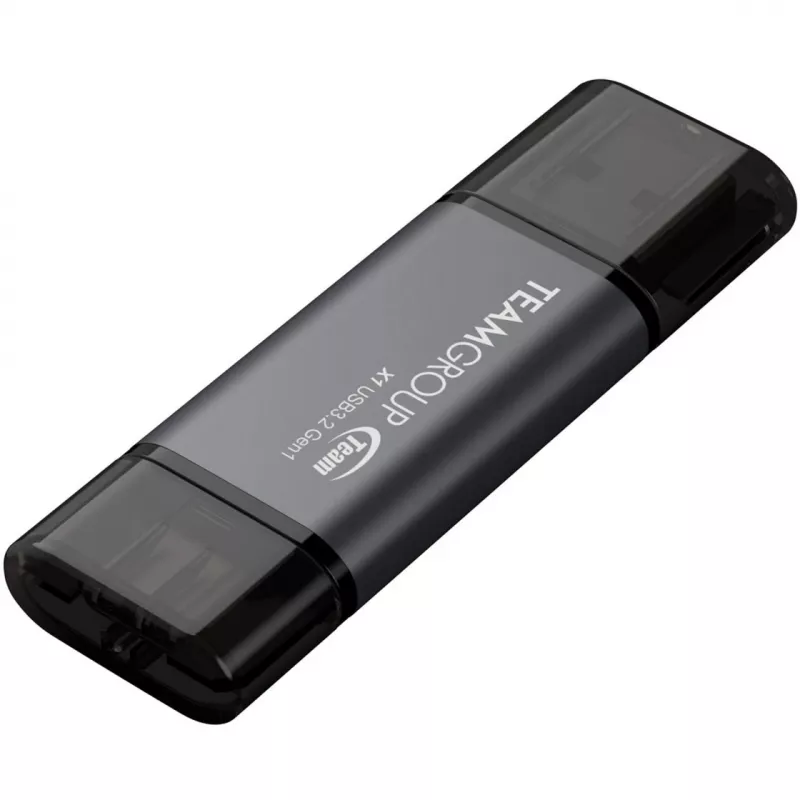 Memoria USB Team Group X1 64 GB USB 3.0 de doble unidad – unidad flash USB – 64 GB (TX1364GC01)