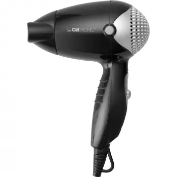 HT 3393, secador de pelo negro/plata