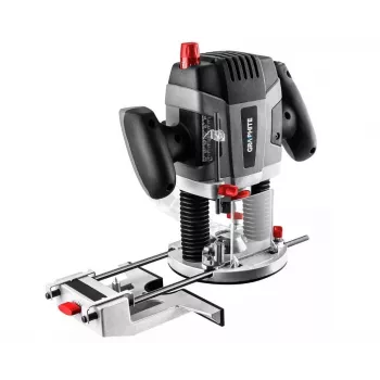 Fresadora de eje superior 1300W Grap344hite portabrocas 6-12mm
