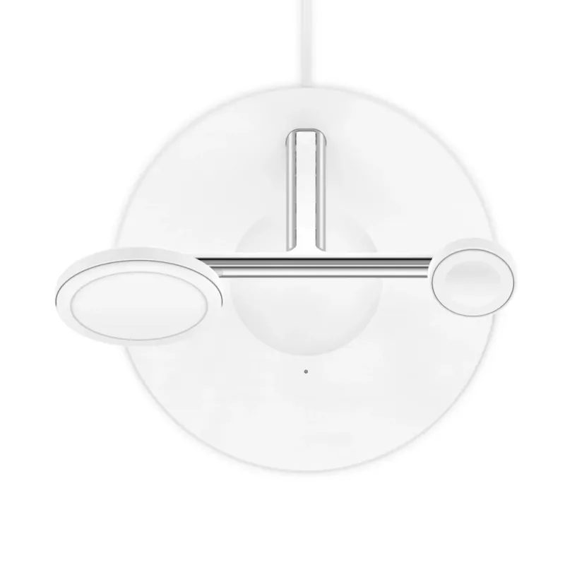 Belkin WIZ017vfWH Auriculares Carga rápida inalámbrica Interior AC Blanco