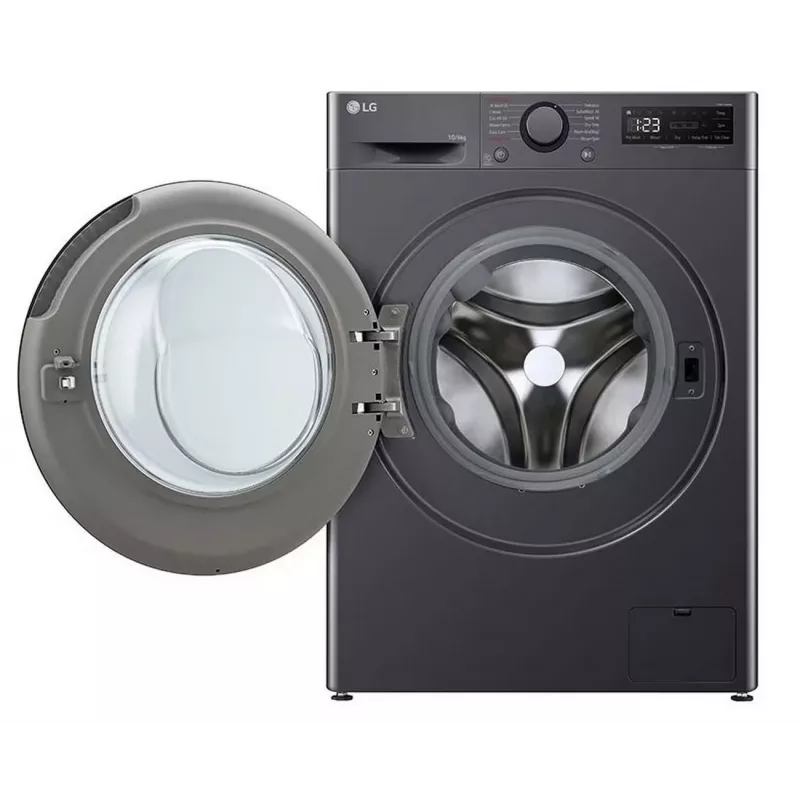 LG F4DR510S2M Lavadora con secadora 10 kg / 6 kg 1400 rpm Negro