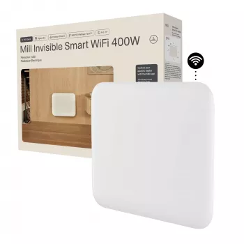 Emisor térmico Mill PA400WIFI4 400W apto para 4-6 m² blanco IPX4