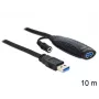 Cable USB DeLOCK USB3.0-A - USB3.0-A 10m