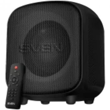 Altavoz SVEN PS-555, negro, potencia de salida 65 W (RMS), TWS, Bluetooth, USB, microSD, mando a distancia, batería de litio