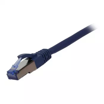 Cable de red RJ45 - CAT6A 500 MHz - 1,0 m - azul - S-STP (S/FTP) - AWG26 - LSZH - Synergy 21