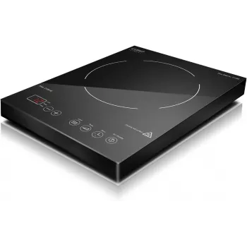 Placa de inducción Caso Pro Menu 2100 – Negra, sensor, frontal superior
