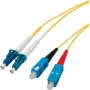 EFB-Elektronik latiguillo dúplex LC-SC 9/125µ, OS2, LSZH, amarillo, 2.0mm, 15m fabricante: EFB Elektronik (O0360.15)