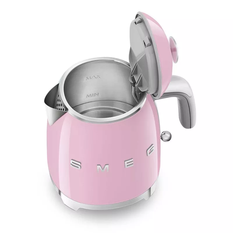 Hervidor de agua Smeg 0,8 L 1400 W Rosa