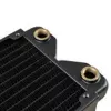 Radiador Alphacool R27-S420 420mm 18 FPI para refrigeración líquida, soportes para 3 ventiladores de 120mm