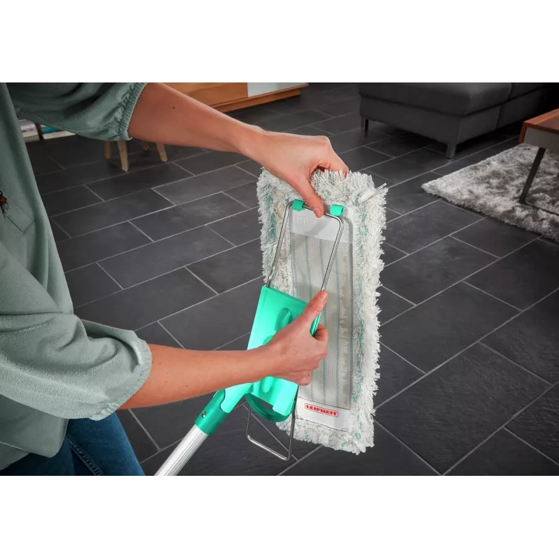 Leifheit Profi XL cotton plus 55020 fregona, 42 cm, mango de aluminio
