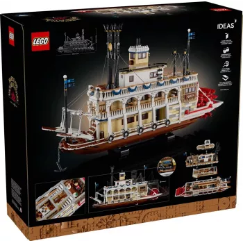 LEGO IDEAS 21356 Vapor de río