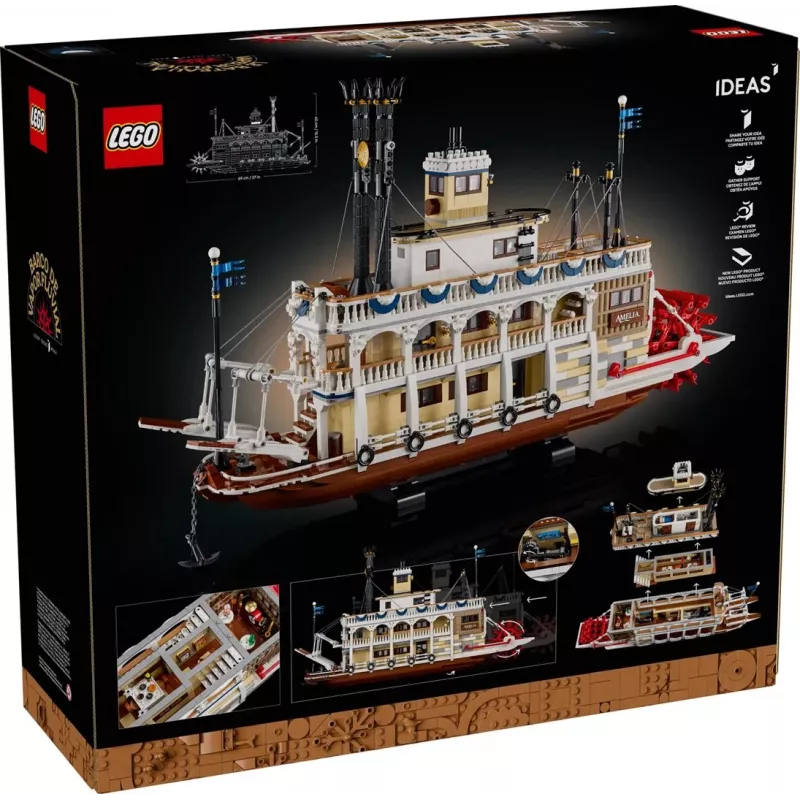 LEGO IDEAS 21356 Vapor de río