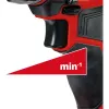 Taladro atornillador de empuñadura de pistola Einhell TC-CD 18-2 Li, portabrocas de cambio rápido, batería de 1,5 Ah