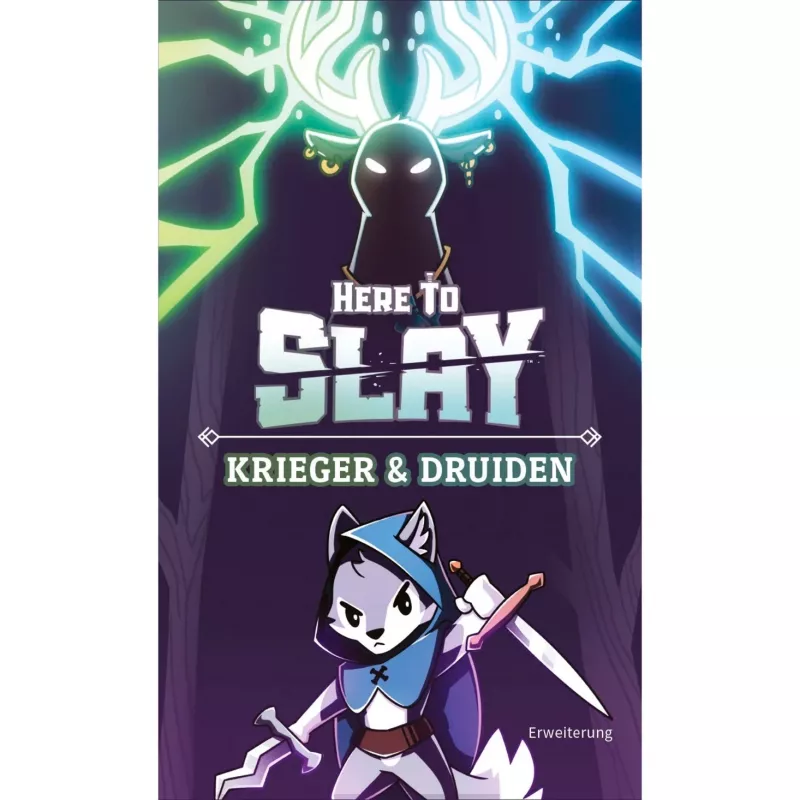Here to Slay - Krieger & Druiden, expansión de juego de cartas