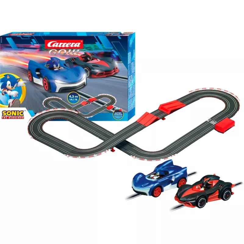 CARRERA GO Sonic Circuito 4,3 m + Peralte 20063520