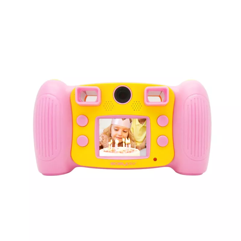 Cámara digital infantil Easypix KiddyPix Mystery 165 g rosa amarillo