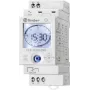 Finder 12.51.8.230.0000 interruptor horario electrónico, 1 canal, programa diario/semanal, 16 A, 230 V AC, blanco