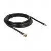 Cable coaxial DeLOCK 5 m RP-SMA CFD400 LLC400 negro