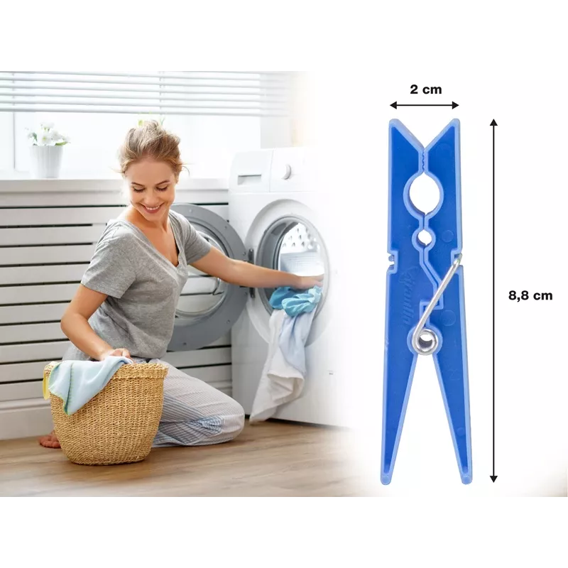 Beper C206UTI004 pinzas de plástico para la ropa (40 uds.)