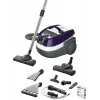 Aspirador en húmedo y seco Bosch BWD 41740 AquaWash&Clean — 1700 W, depósito de 5 litros, filtro EPA, tubo telescópico, radio de 9 m, lila