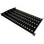 Alantec SA-P-19-1U-280-2-C Bandeja fija para rack de 19 pulgadas, 1U, 280 mm de profundidad, Negro