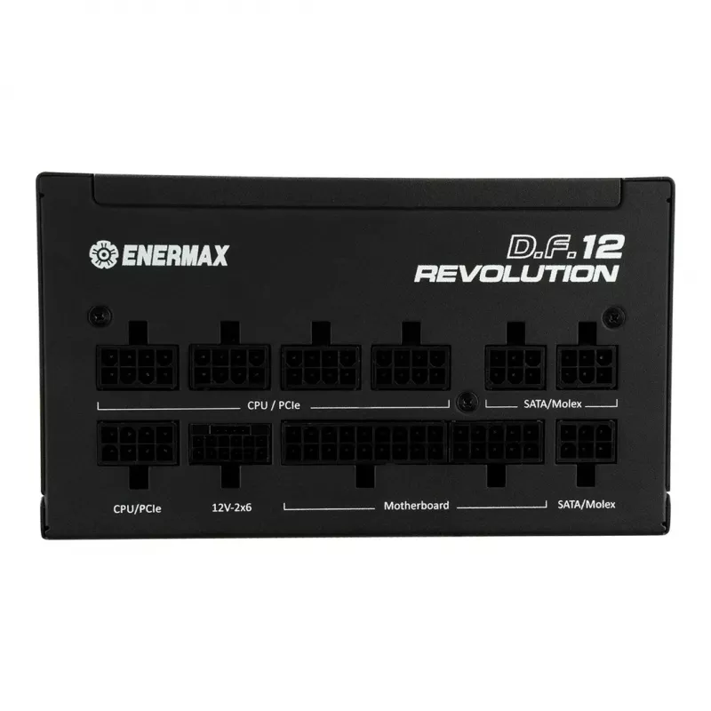 Enermax Revolution D.F.12 Fuente de alimentación 850 W 20+4 pin ATX ATX Negra
