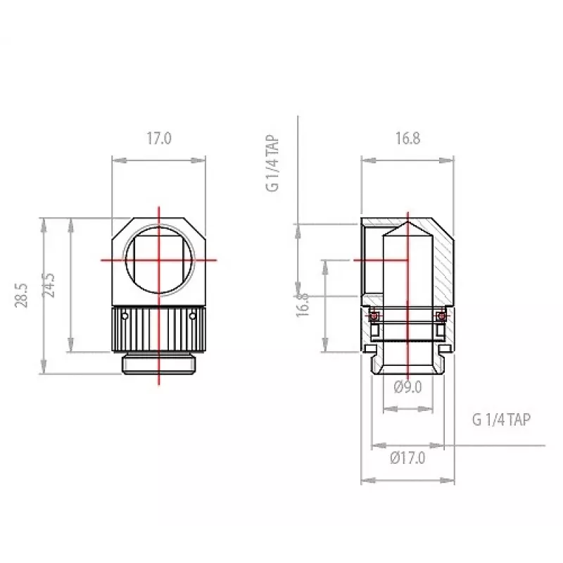 Koolance NZL-LXG1 Pieza/accesorio para sistema de refrigeración de ordenador
