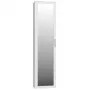 Top E Shop DUO SZAFKA BIEL armario de dormitorio, 2 estantes, 1 puerta, blanco