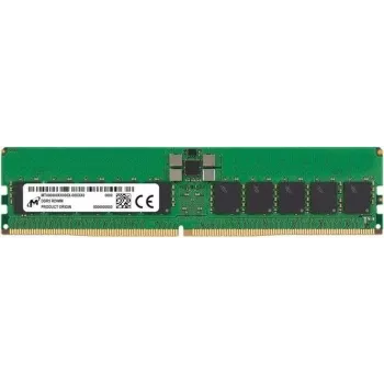 Módulo de memoria RAM para servidor | MICRON | DDR5 | 32 GB | Registered (con búfer) | 6400 MHz | CL 52 | 288-Pin DIMM | ECC Sí | MTC20F2085S1RC64BR