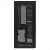 Caja de PC ssupd Meshroom S V2, soporte ATX, frontal de malla, PCIe 5.0 ready – negra