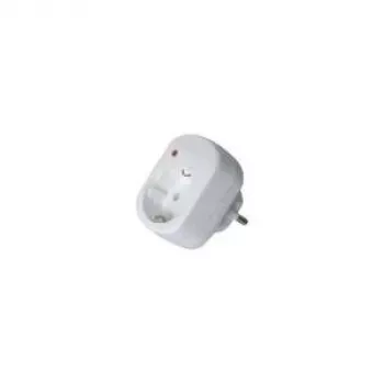 Wentronic Goobay Interruptor de protección contra sobretensiones y red – Protege los aparatos eléctricos frente a sobretensiones, por ejemplo, por impacto de rayo (51270)