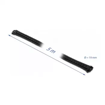 Funda de cable DeLOCK 18850 negro