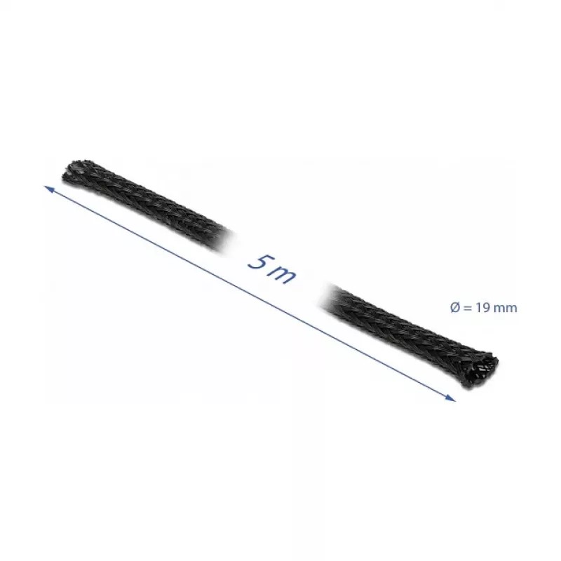 Funda de cable DeLOCK 18850 negro