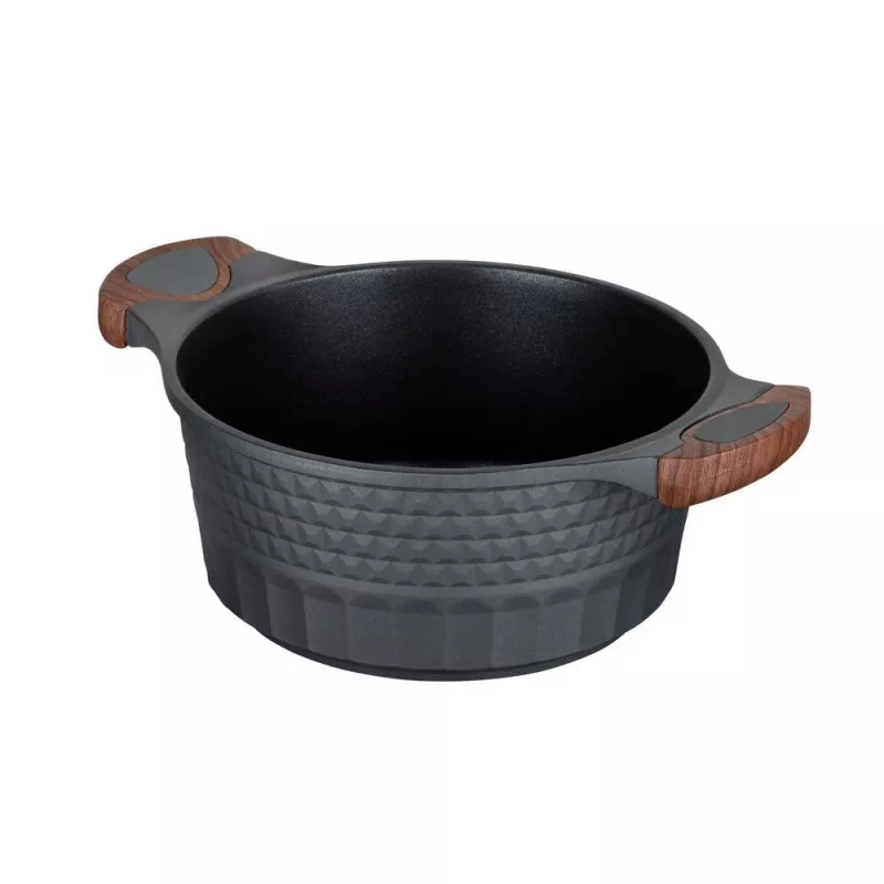Menaje de cocina Resto Kitchenware Capella 2,6 L redondo negro madera
