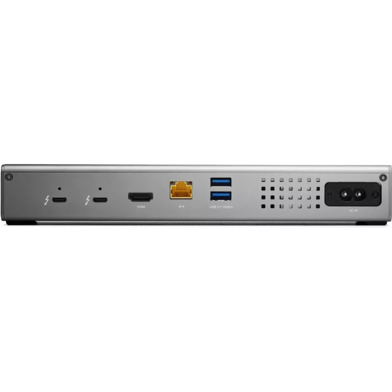 OWC Go Dock - Base de acoplamiento - Thunderbolt 4 - HDMI, 2 x Thunderbolt 4 - GigE, 2,5 GigE - 120 vatios