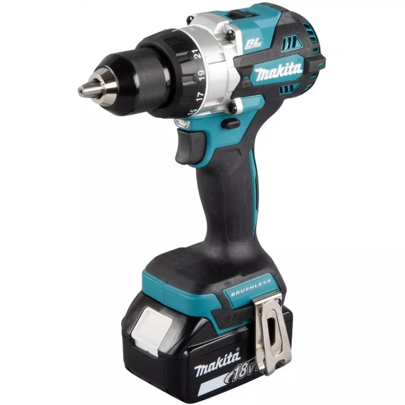 Makita DDF486RTJ Taladro 2100 rpm 2,6 kg Negro, Azul