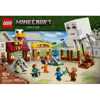 LEGO MINECRAFT 21273 El ataque del globo ghast al poblado