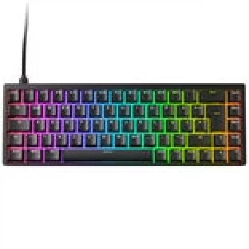 Teclado gaming mecánico Endgame Gear KB65HE layout 65%, tasa de sondeo 8K, iluminación RGB