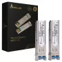 Extralink módulo SFP 1.25G pack de 2, 1,25 Gbit/s, LC/UPC, 1310 nm, 20 km, monomodo, DOM (para HP/Aruba)