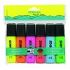 STANGER rotulador fluorescente, 1-5 mm, set de 6 uds. 180008000